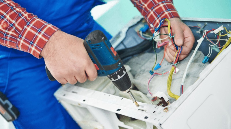 Salihli Mdv Mdv çamaşır makinesi kart tamiri – Su almama arızası orijinal parça ile giderildi. - Teknik servis örneği